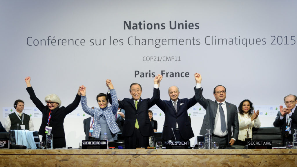 COP21 in Parijs in 2015