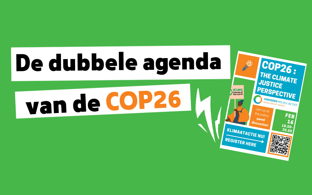 De dubbele agenda van COP26: Terugkijken over het JMA-event ‘COP26: The Climate Justice Perspective’